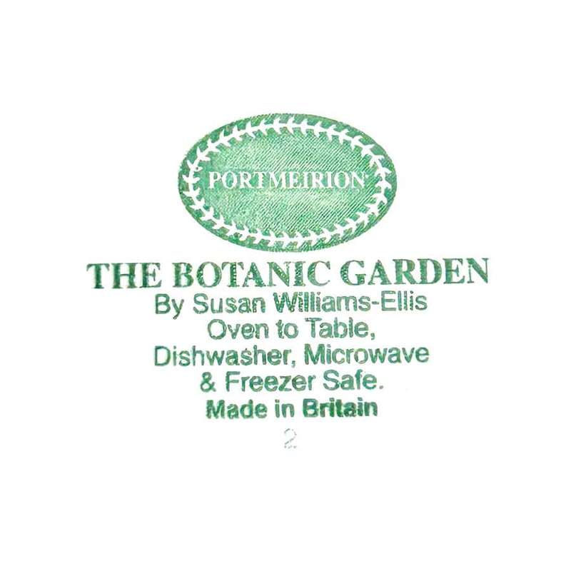 Portmeirion Botanic Garden Fish Plate Eastern Hyacinth