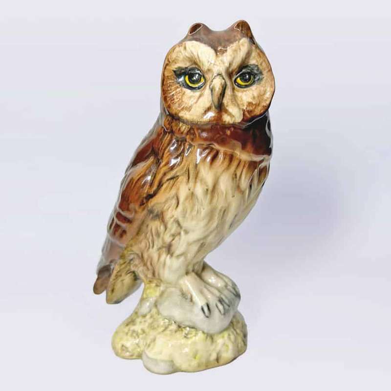 Royal Doulton Series of Scottish Short Eared Owl Decanter