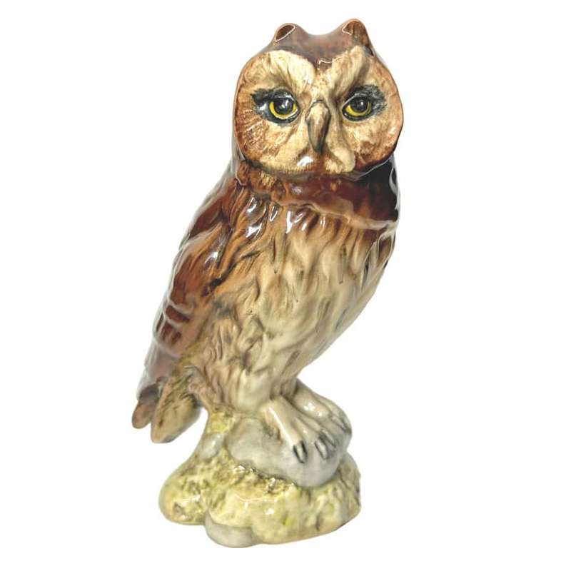 Royal Doulton Series of Scottish Short Eared Owl Decanter