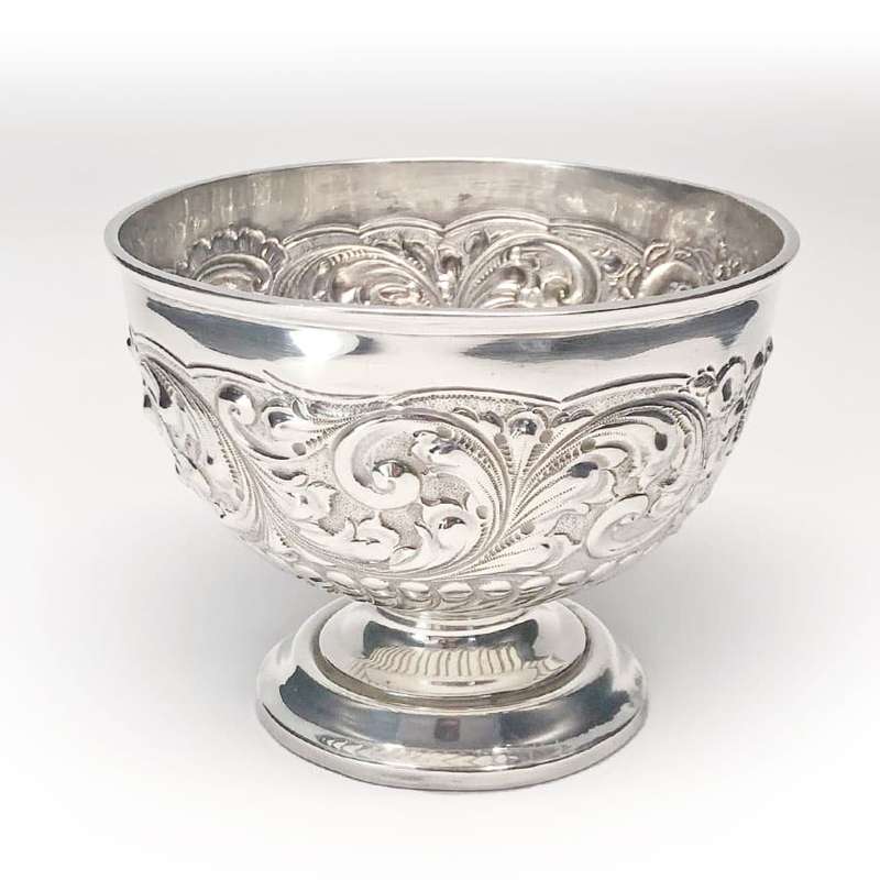 Hallmarked Silver Rose Bowl Sheffield 1908
