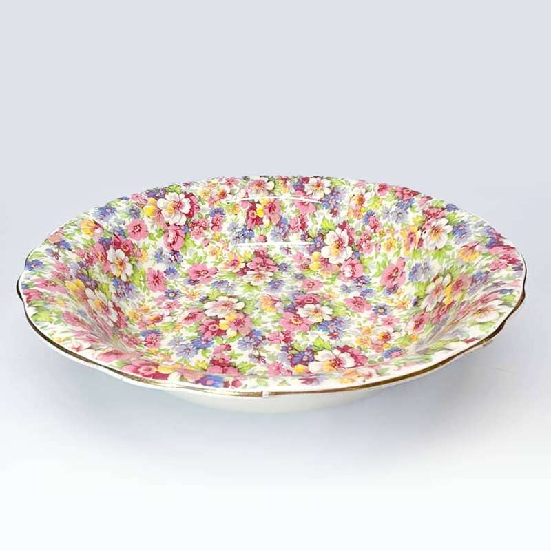 James Kent Du Barry Chintz Salad Bowl C1930