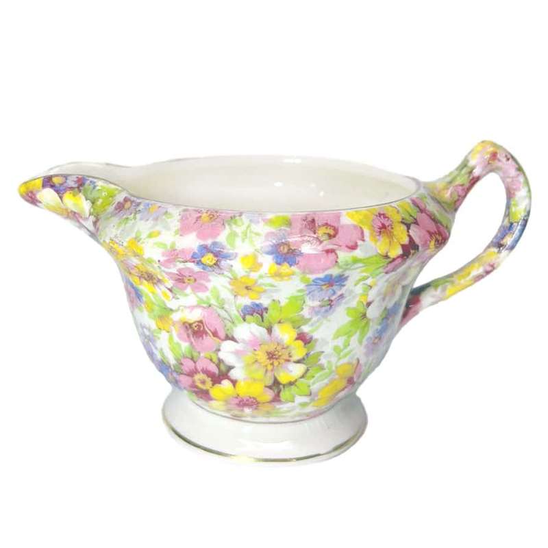 James Kent Du Barry Chintz Tea Milk Jug C1930