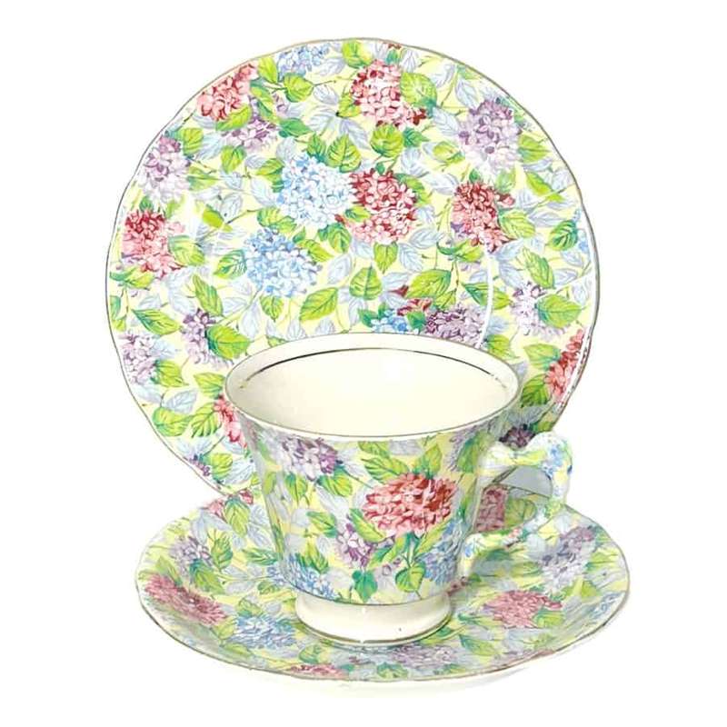 James Kent Hydrangea Tea Trio