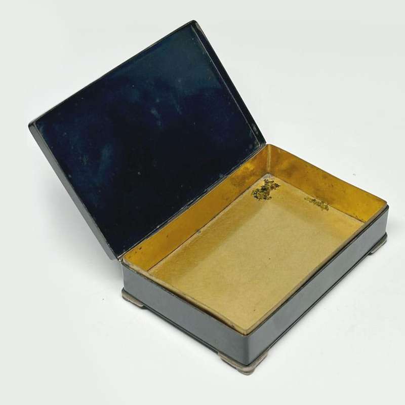 Japanese Bronze and Mixed Metal Meiji Box Kyoto Kurado Zo 19th
