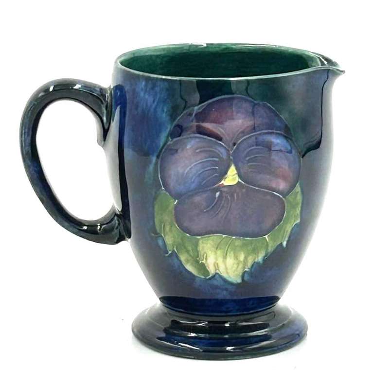 Moorcroft Pansy Pattern Milk Jug