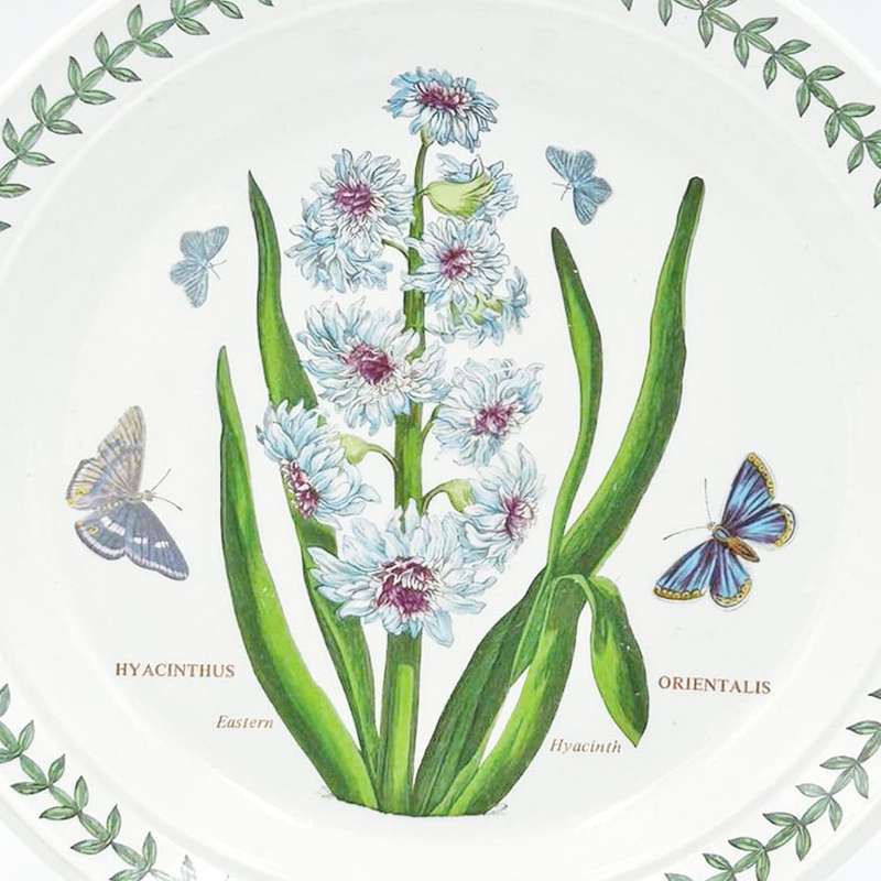Portmeirion Botanic Garden Fish Plate Eastern Hyacinth