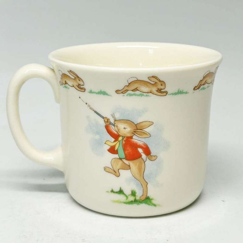 Royal Doulton Bunnykins Mug Disturbing Sleeping Father