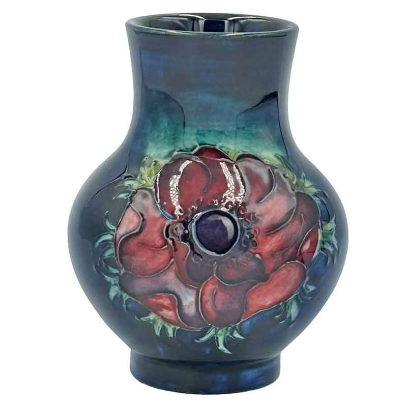 Walter Moorcroft Anemone Vase