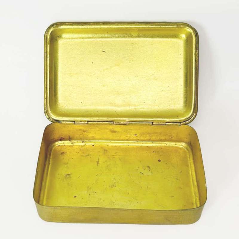 WWI Princess Mary Christmas Brass Tobacco Box Gift Fund 1914