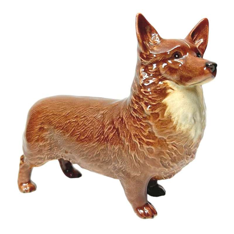 Beswick Brown and White Corgi