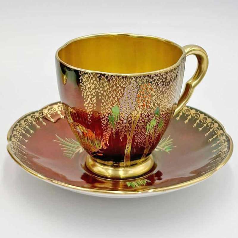 Carlton Ware Rouge Royale New Stork Coffee Service