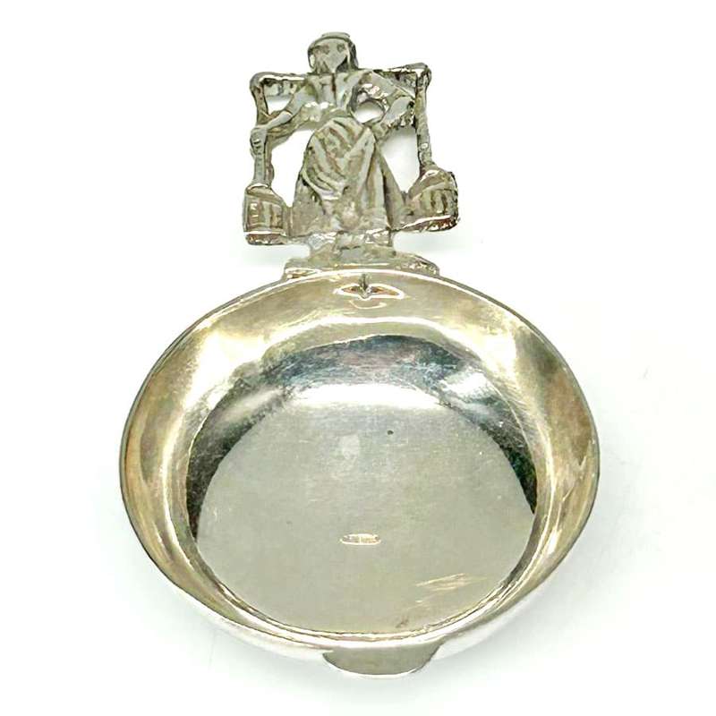 Dutch Silver Caddy Spoon 20th