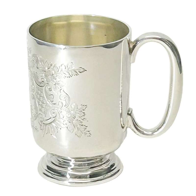 Hallmark Silver Christening Mug Sheffield 1904