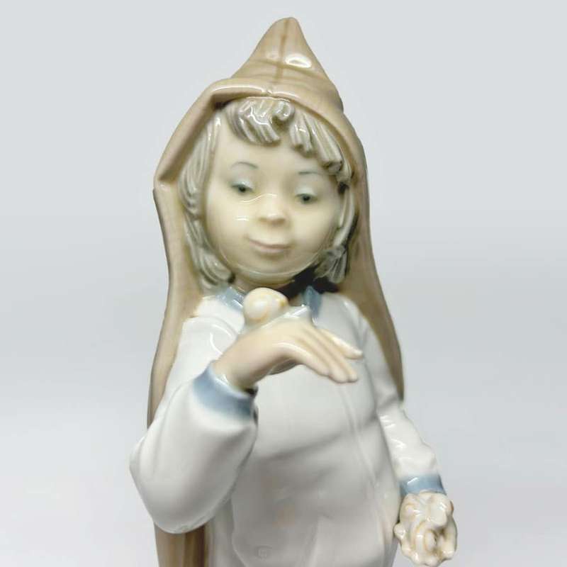 Lladro Boy With Snails 1974