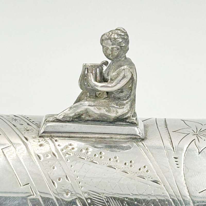 Silver Plated Reed And Barton Jewellery Casket C1890