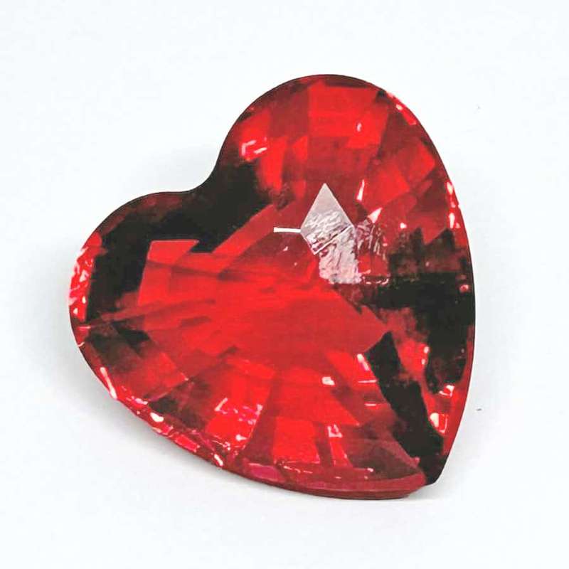 Swarovski Crystal Red Heart Ornament