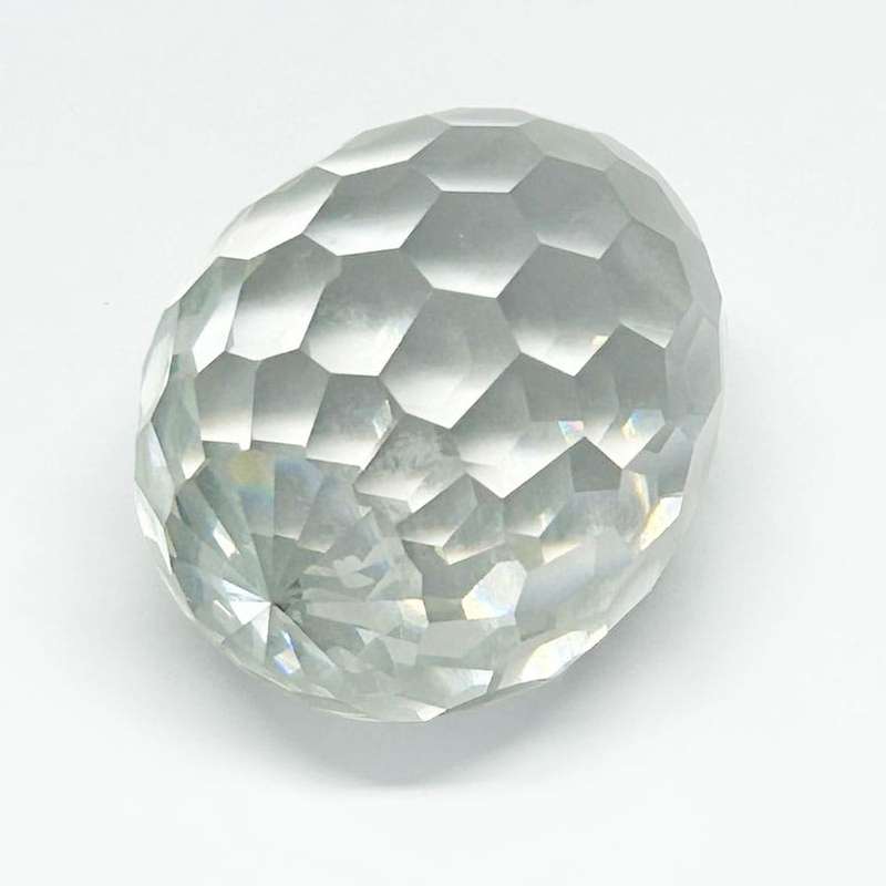 Swarovski Faceted Egg Desk Paperweight