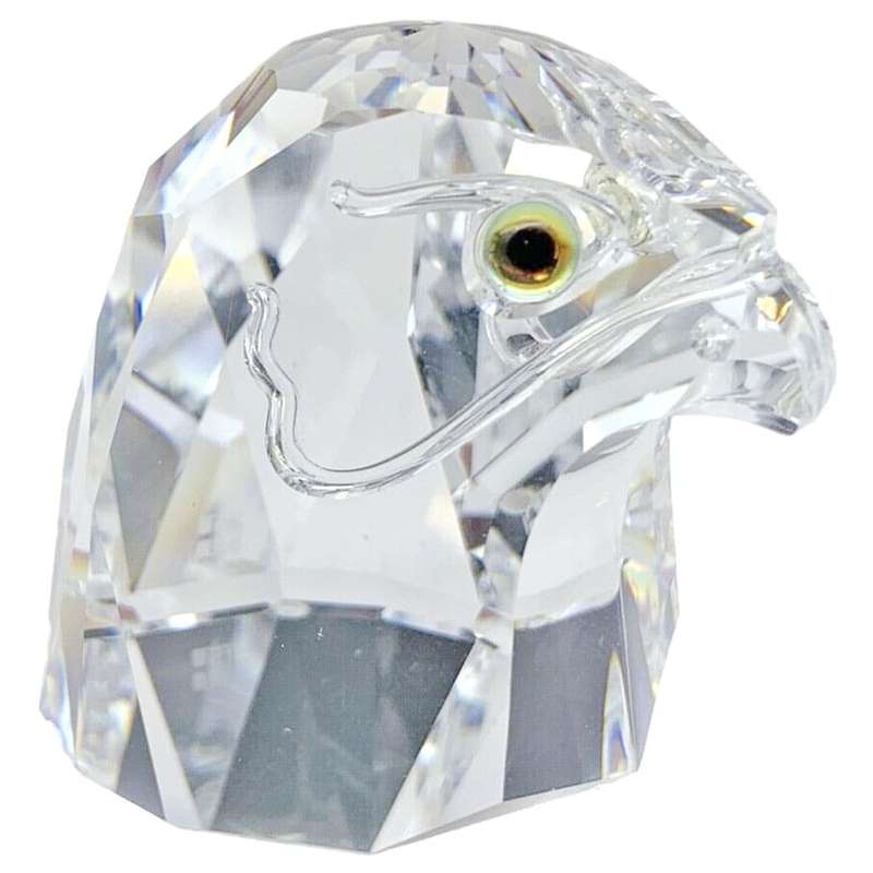 Swarovski Falcon Head  Figurine