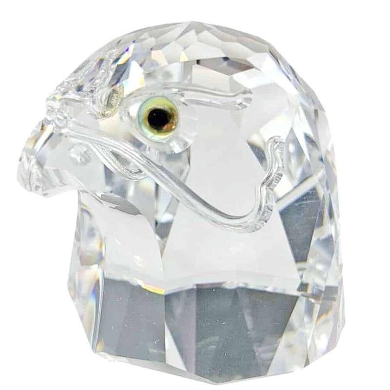 Swarovski Falcon Head  Figurine
