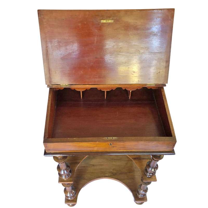 Victorian Walnut Davenport Desk C1890