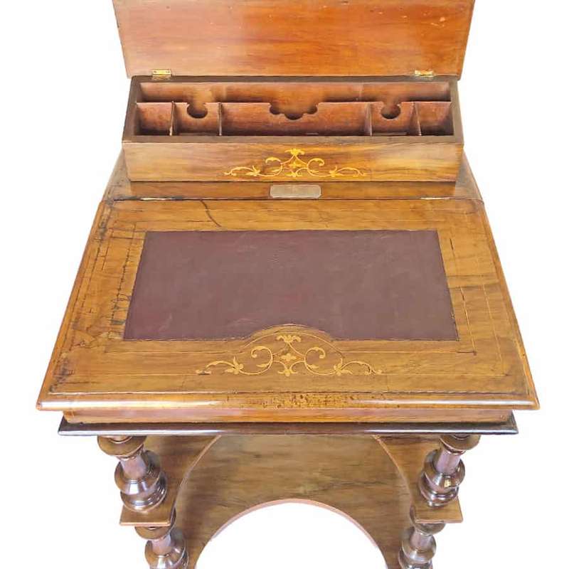 Victorian Walnut Davenport Desk C1890