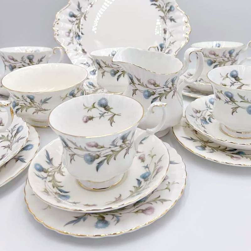 Royal Albert Brigadoon Tea Service 21 Piece
