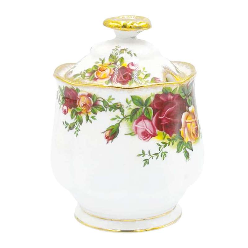 Royal Albert Old Country Roses Covered Preserve Jar