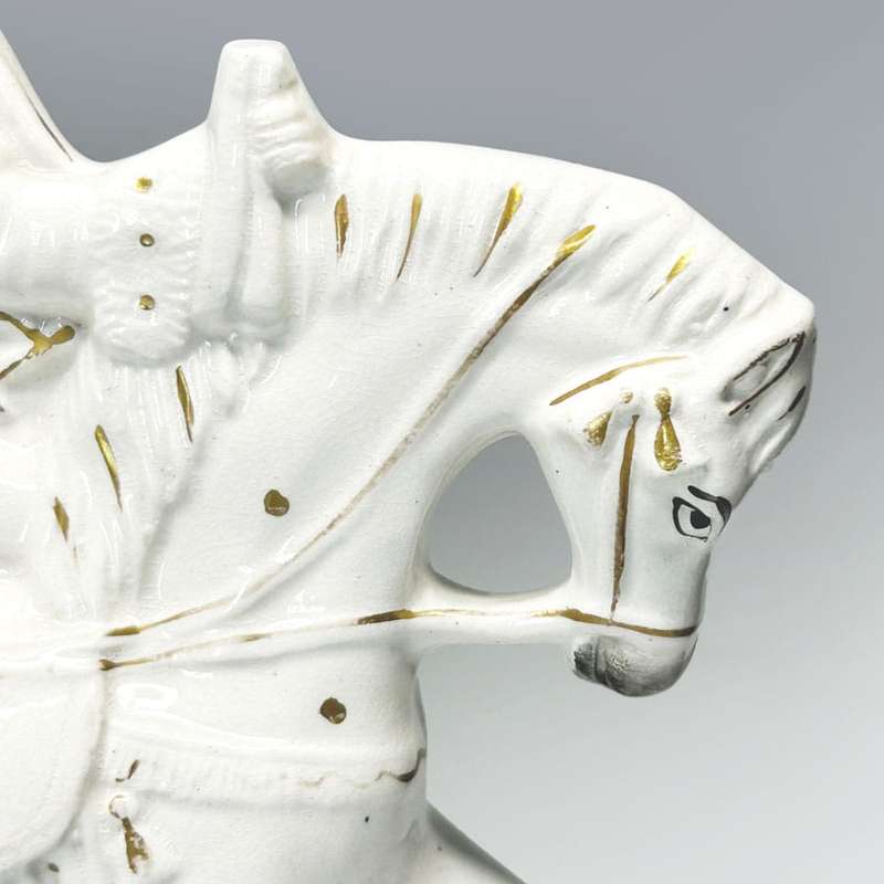Victorian Staffordshire Flat Back Bonnie Prince Charlie C1850