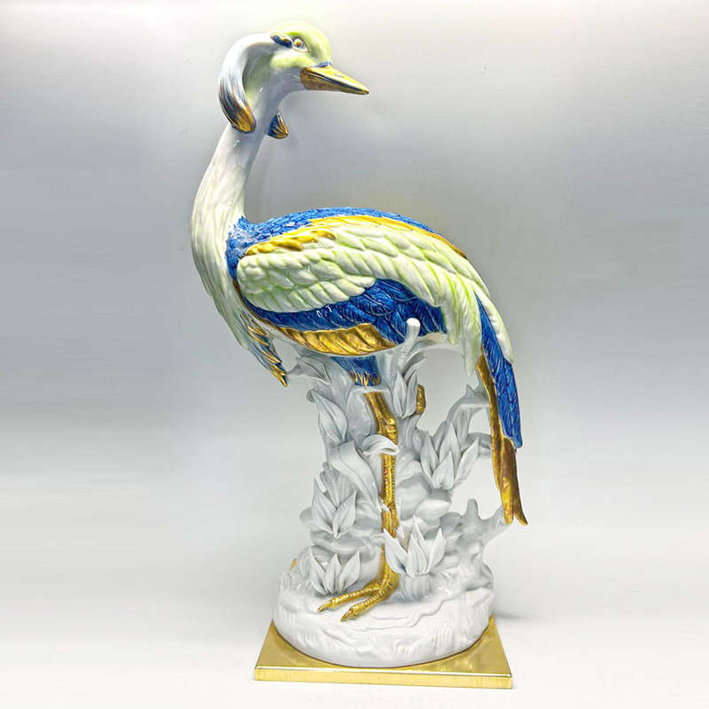 Capodimonte Large Decorative Bird C1890