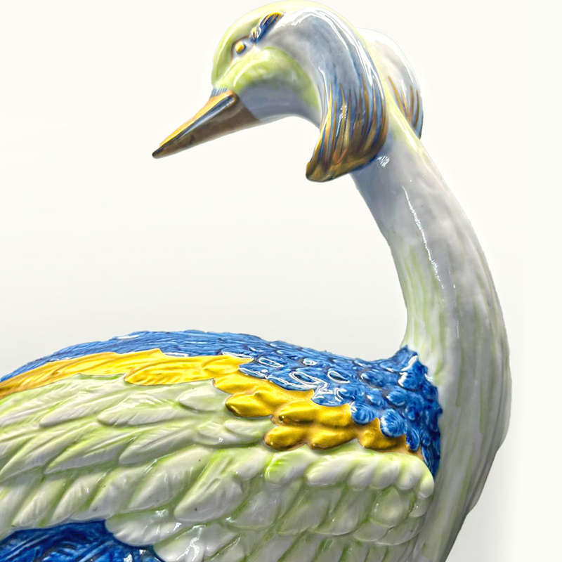 Capodimonte Large Decorative Bird C1890