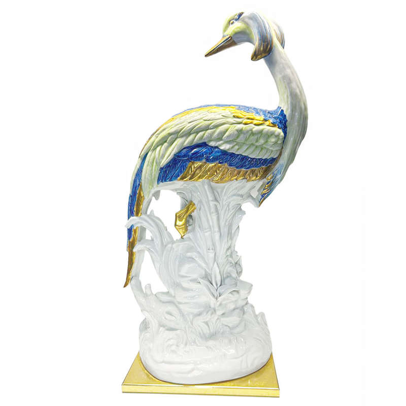 Capodimonte Large Decorative Bird C1890