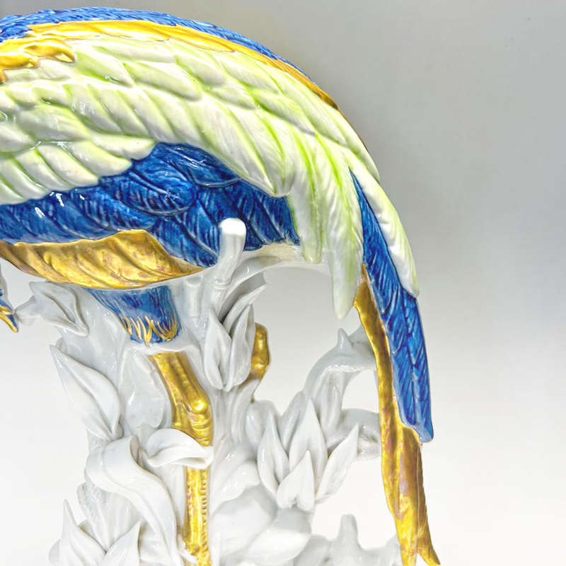 Capodimonte Large Decorative Bird C1890