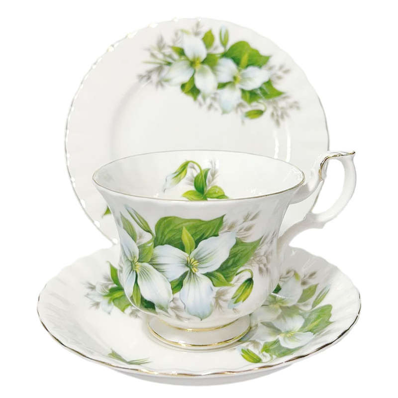 Royal Albert Trillium Tea Trio