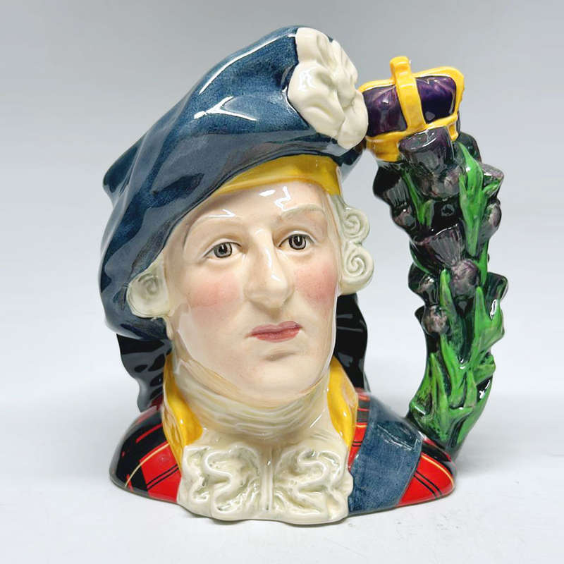 Royal Doulton Bonnie Prince Charlie  Character Jug Large