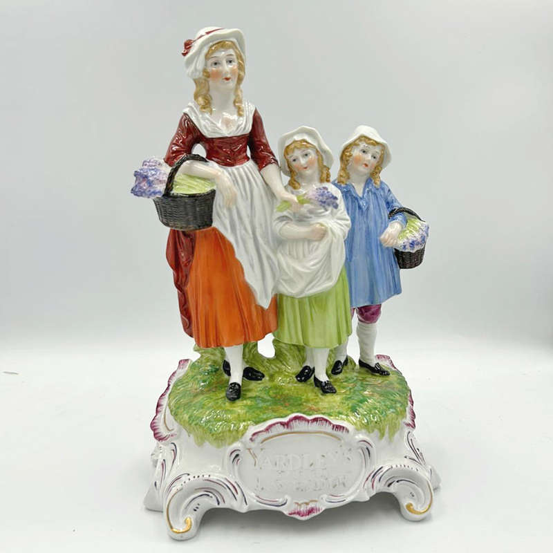 Dresden Yardley Lavender Advertising Figurine C1900