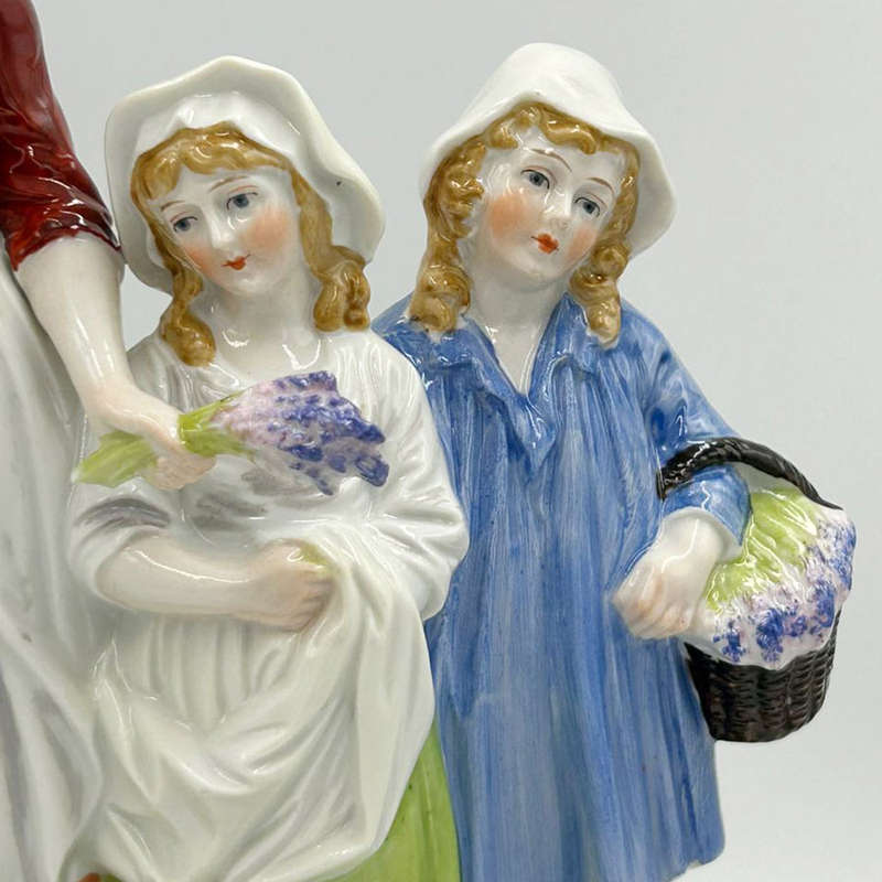 Dresden Yardley Lavender Advertising Figurine C1900