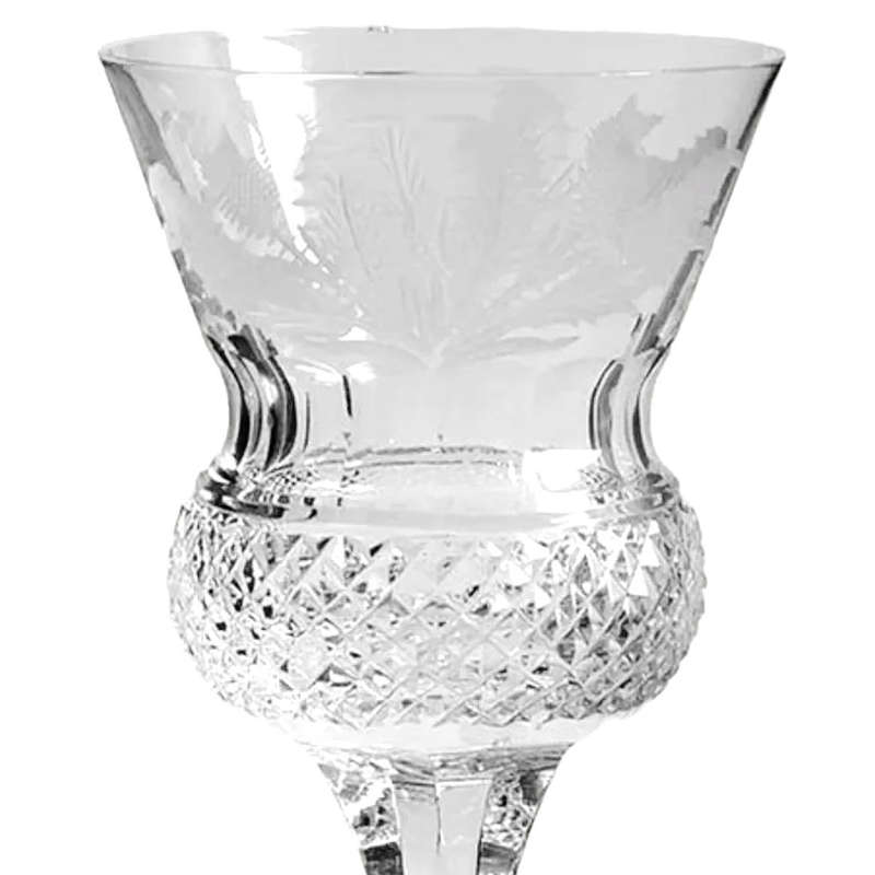 Edinburgh Crystal Thistle Short Sherry