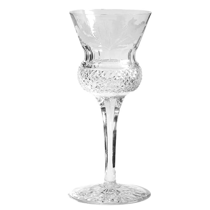 Edinburgh Crystal Thistle Tall Sherry