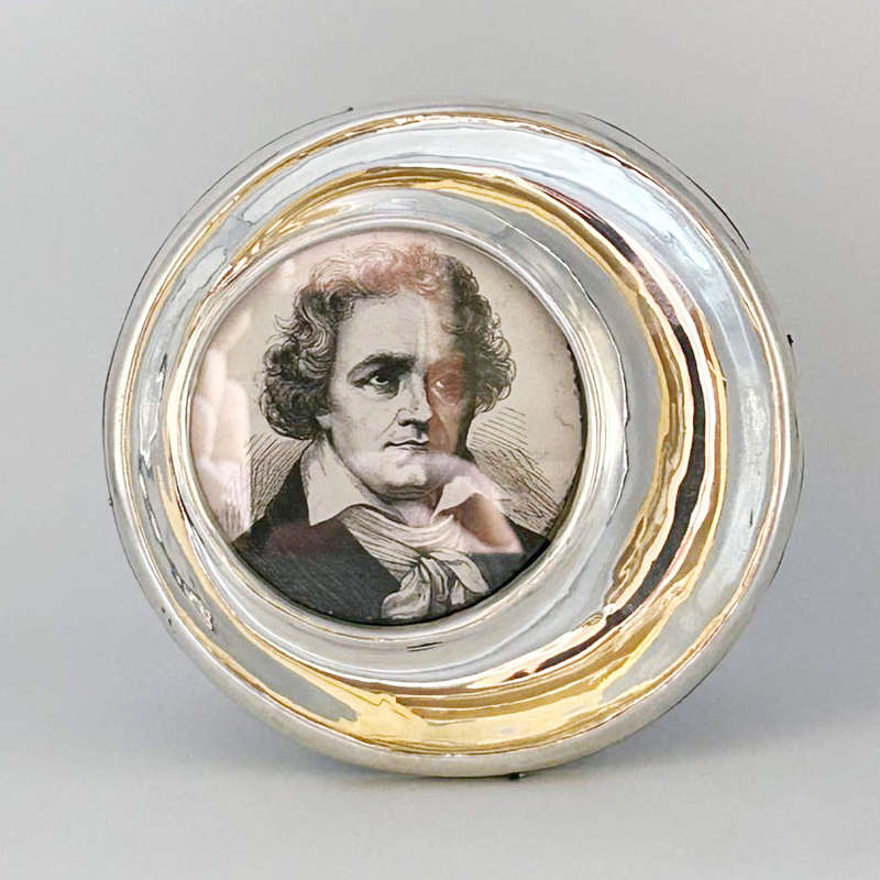 Hallmarked Silver Picture Frame Unusual Shape