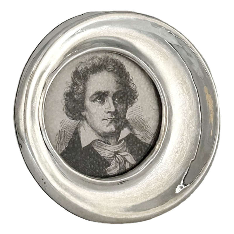 Hallmarked Silver Picture Frame Unusual Shape