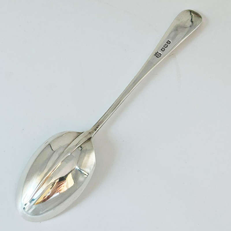 Hallmarked Silver Christening Porringer and Spoon Birmingham 1946