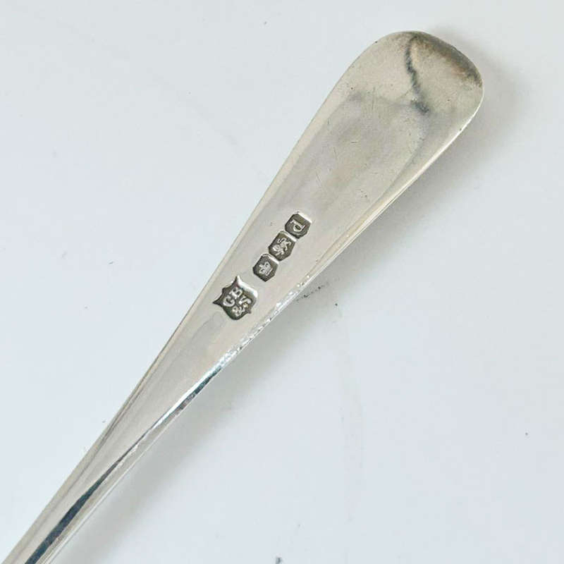 Hallmarked Silver Christening Porringer and Spoon Birmingham 1946