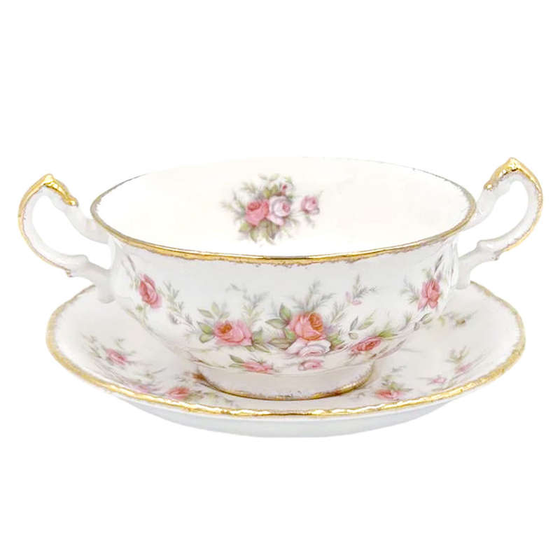 Paragon Victoriana Rose Soup Coupe