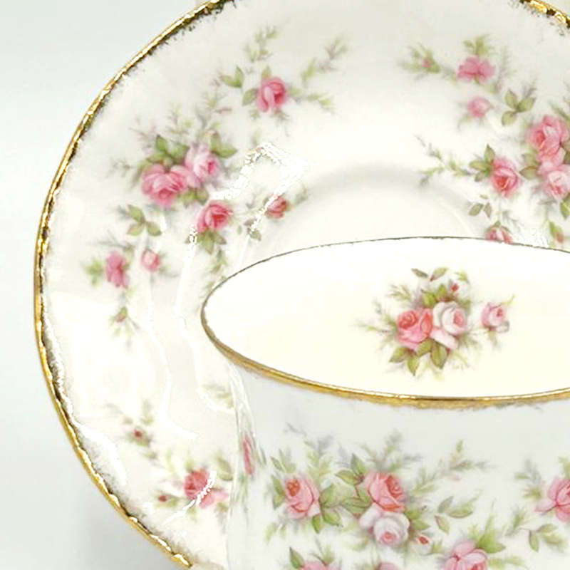 Paragon Victoriana Rose Demitasse Duo