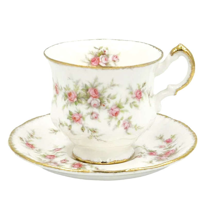 Paragon Victoriana Rose Demitasse Duo