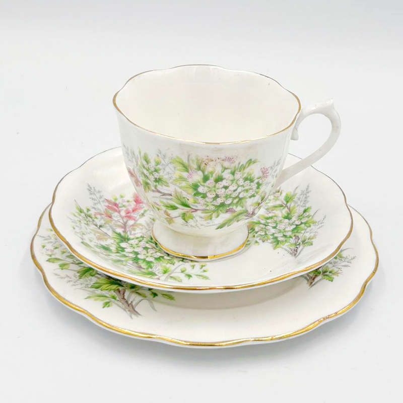 Royal Albert Trio Friendship Series Hawthorn
