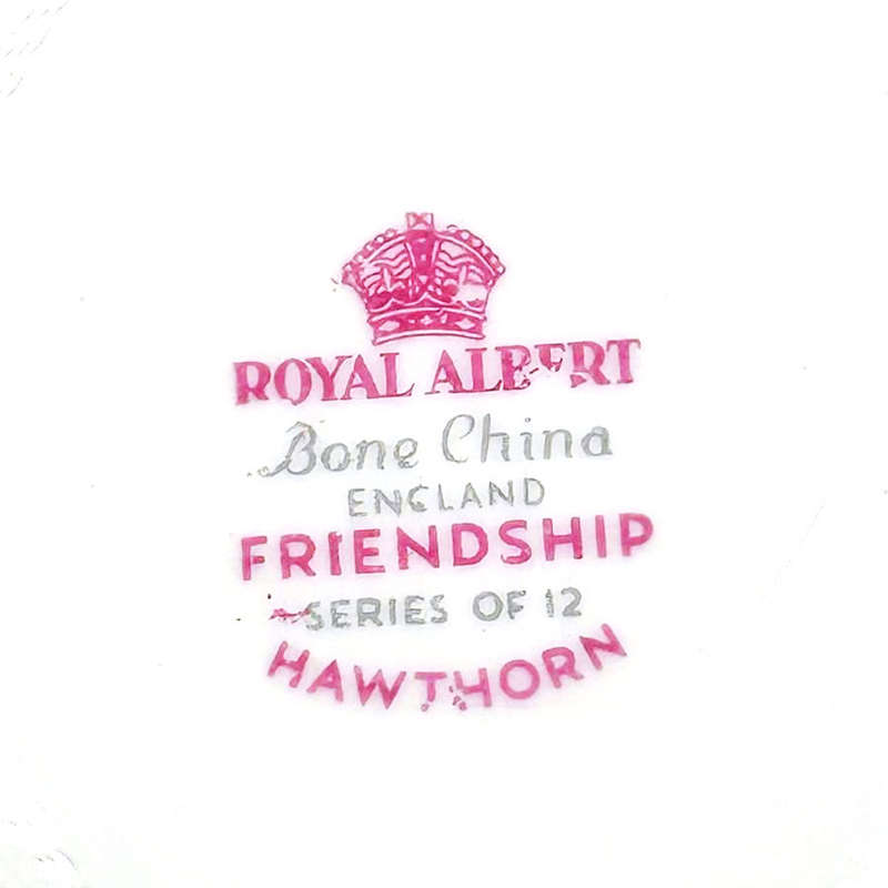 Royal Albert Trio Friendship Series Hawthorn