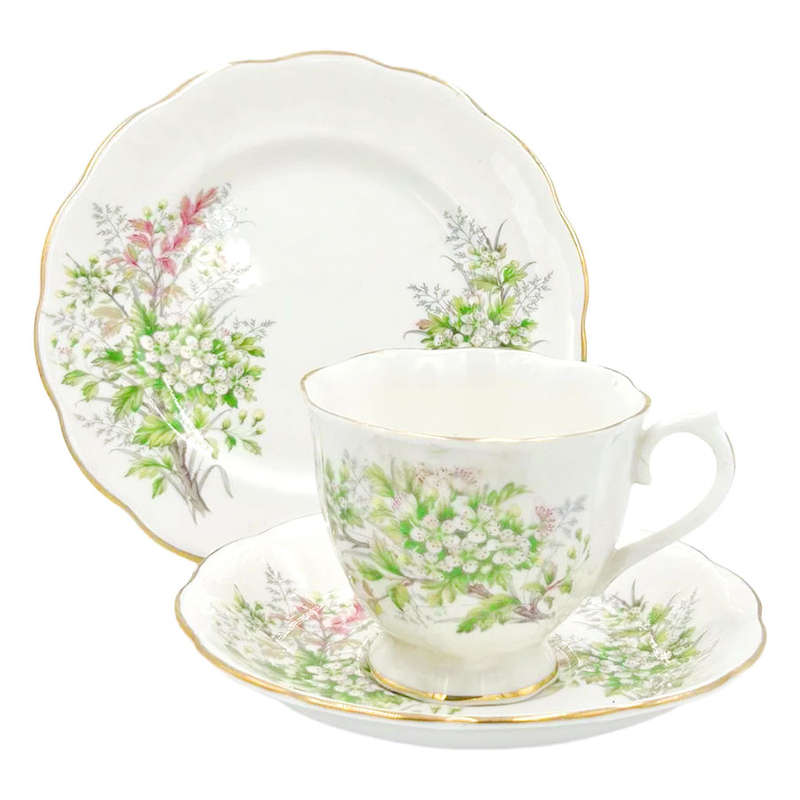 Royal Albert Trio Friendship Series Hawthorn