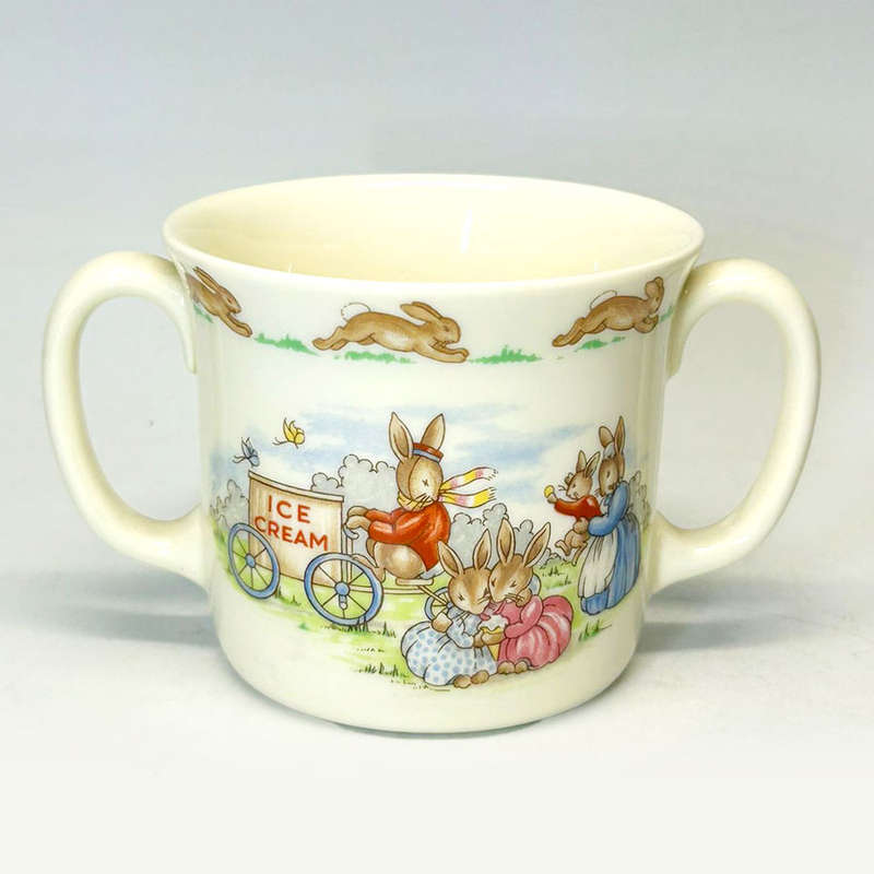 Royal Doulton Bunnykins Christening Mug Ice Cream Seller