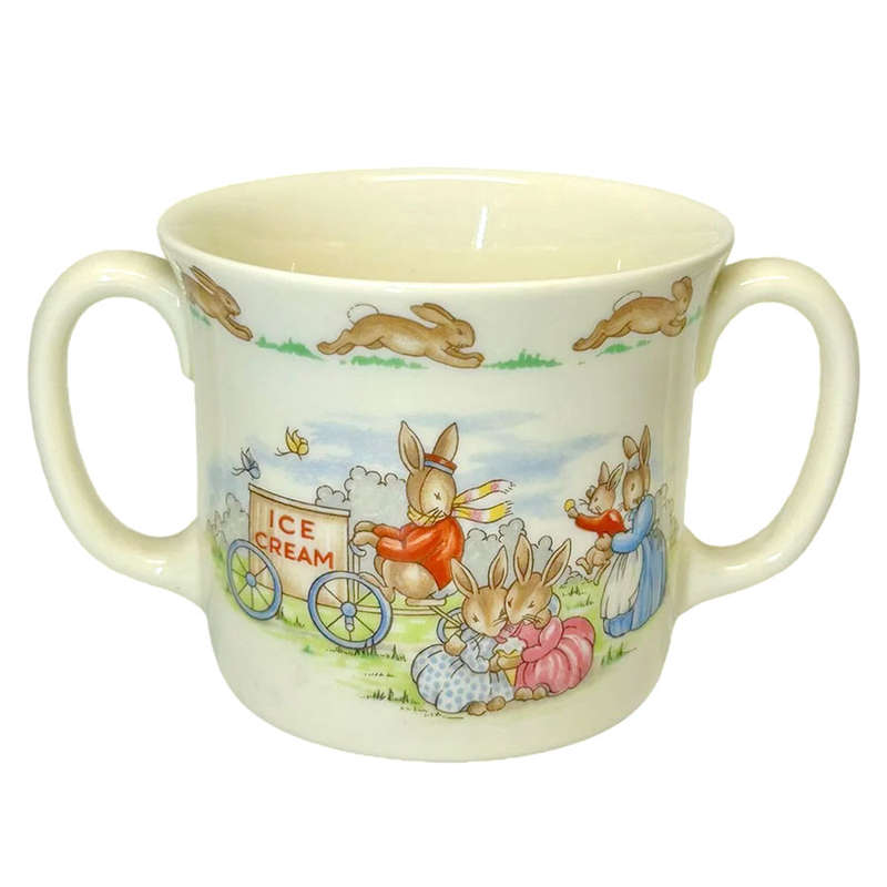 Royal Doulton Bunnykins Christening Mug Ice Cream Seller